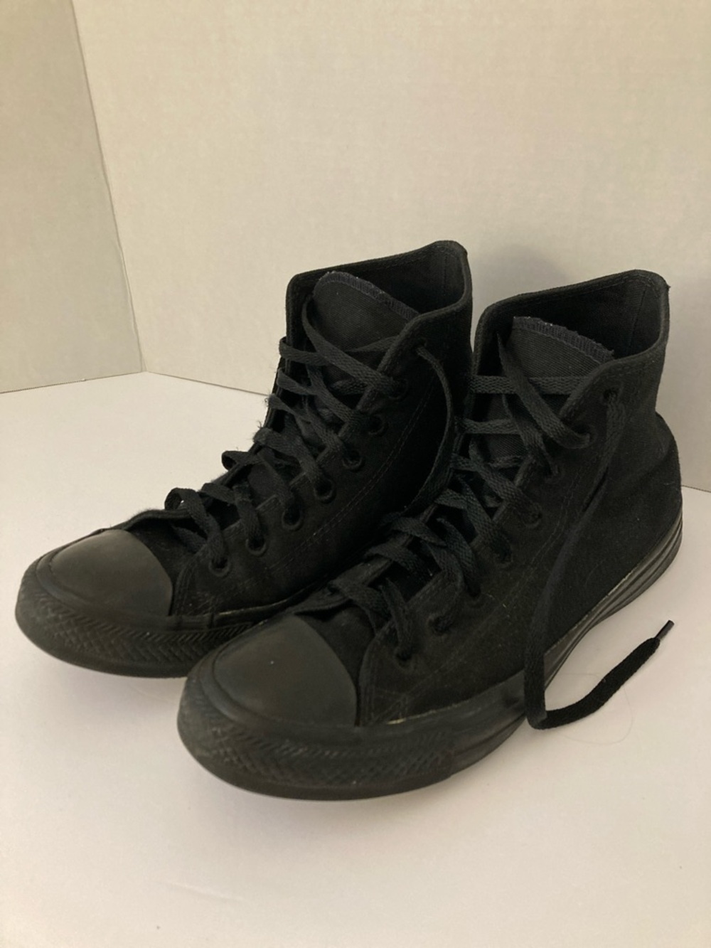 Converse Renew life’s too short to waste High Canvas Sneakers - Black 6.5M/8W
